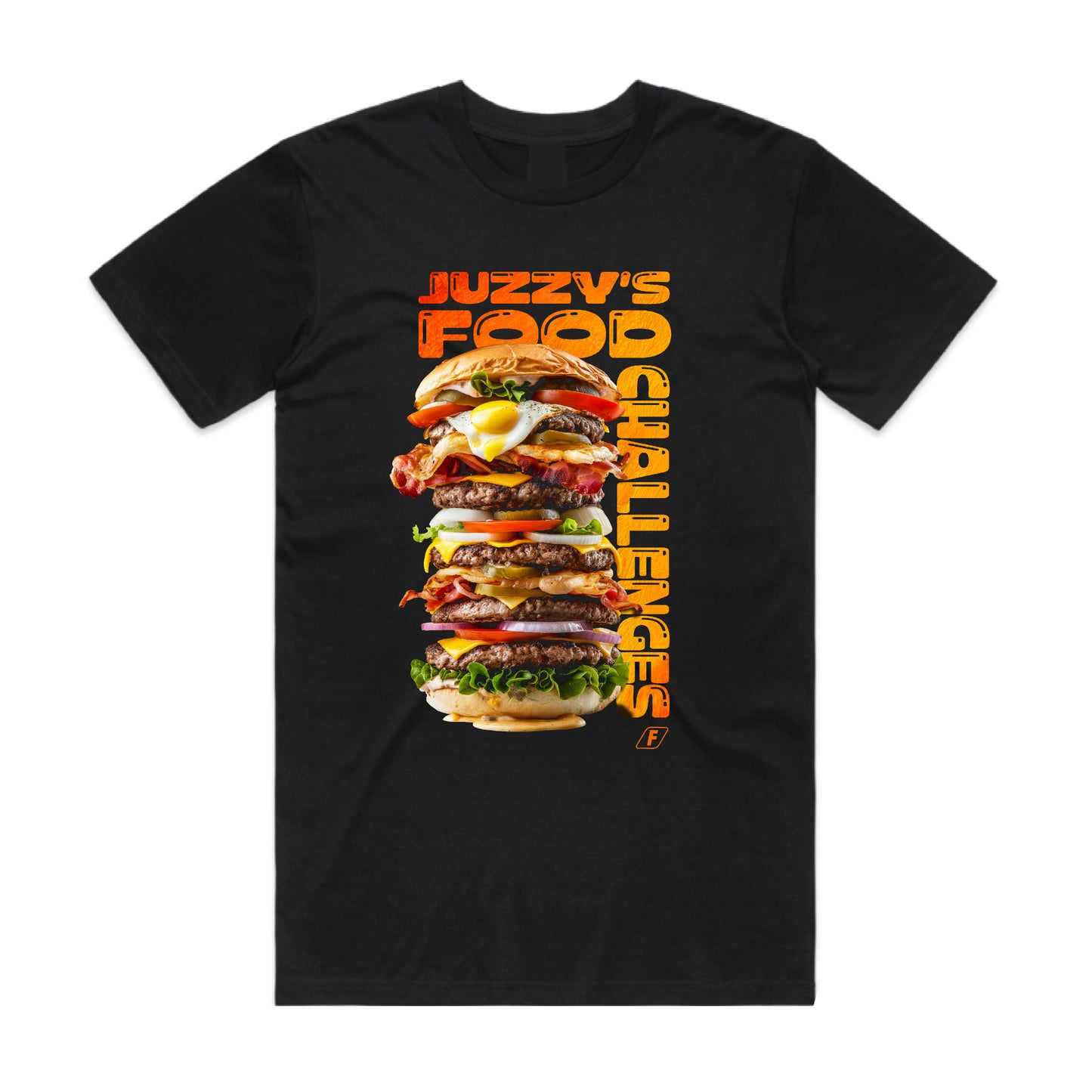 Juzzy's food Challenges Tee (PREORDER) (UNISEX + KIDS)