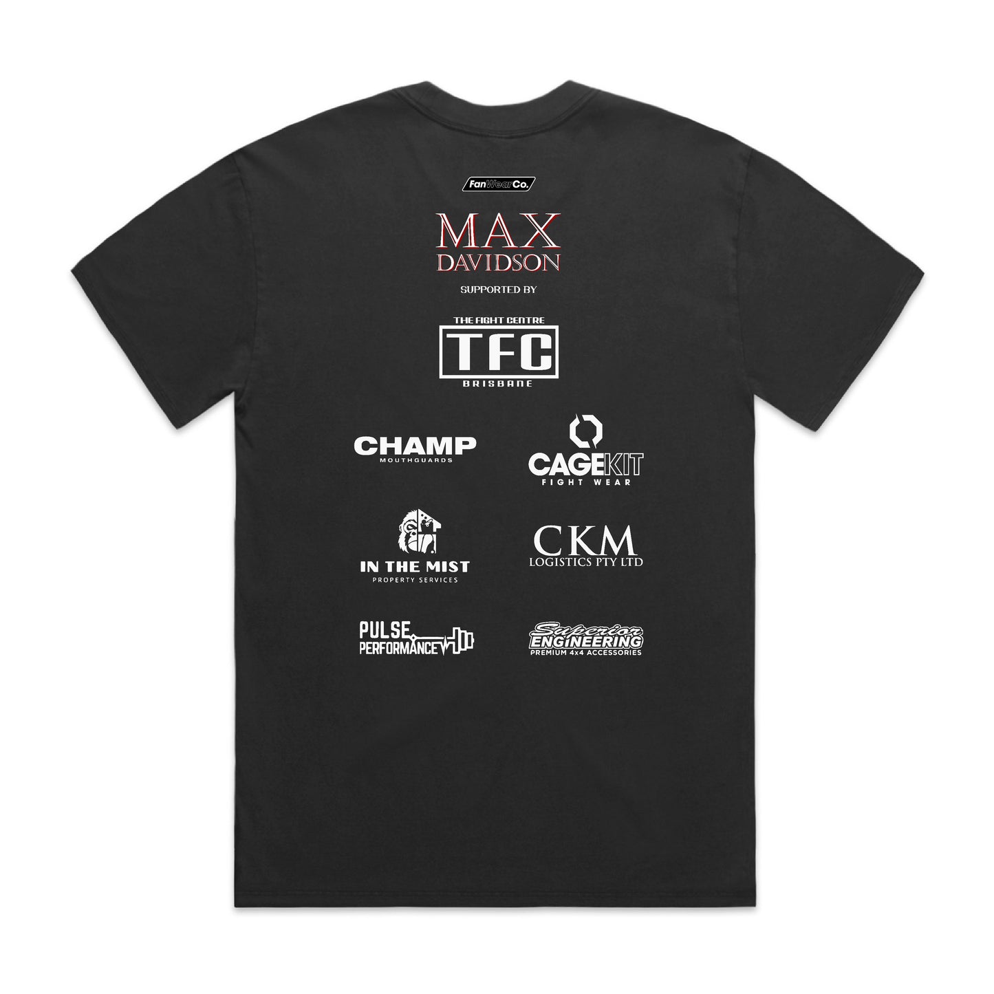 Max Davidson LIMITED EDITION Oversized Supporter Tee (PREORDER)(UNISEX)