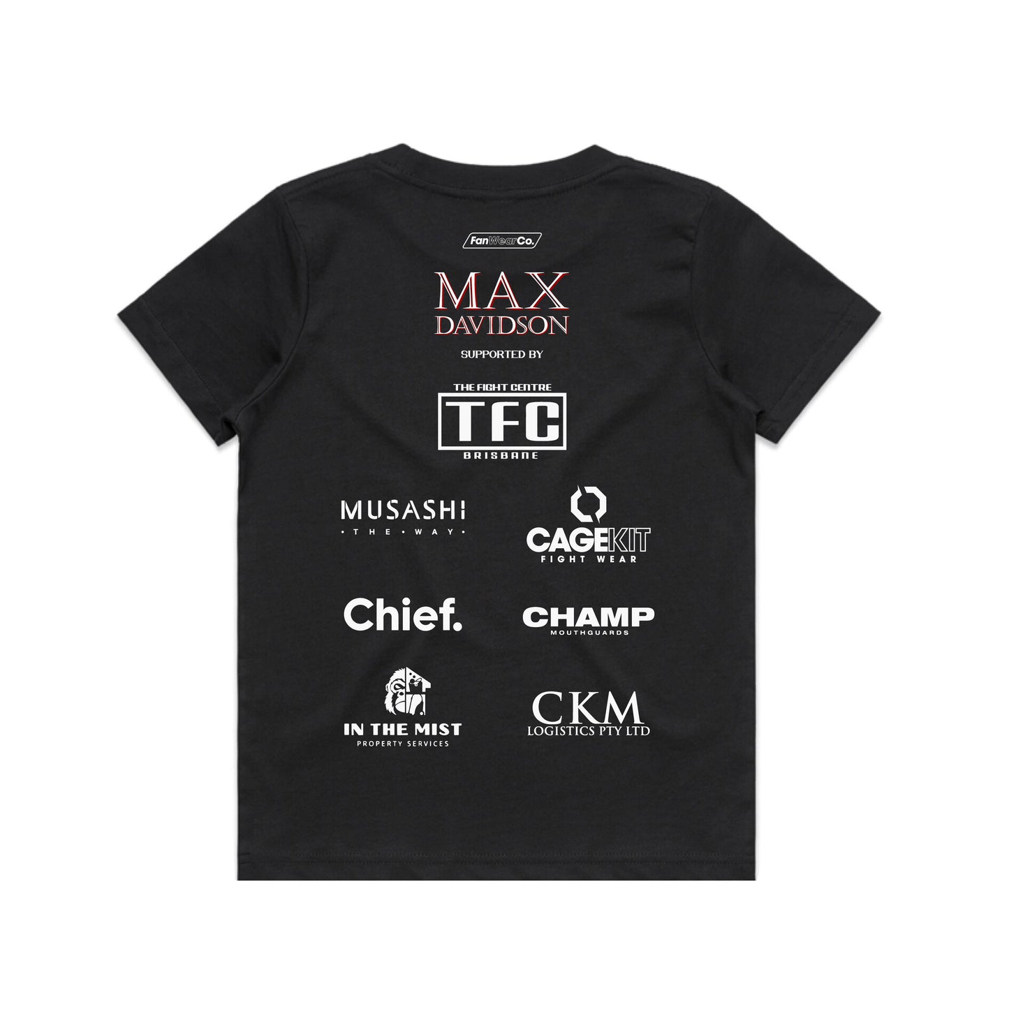 MAX DAVIDSON Supporter Tee (PREORDER)(UNISEX)